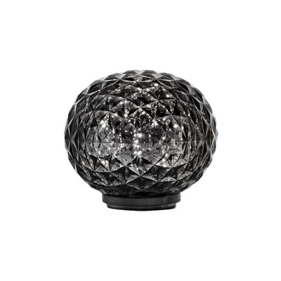Kartell Mini Planet Akku-Tischleuchte, rauchgrau
