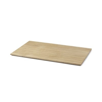 Tablett Holz / Für Blumenkasten Plant Box Large - Tiefe 34 cm x L 57 cm - Ferm Living holz natur en holz