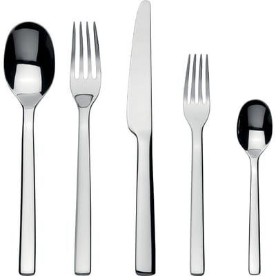 Alessi-Ovale Besteckset 5-tlg., Edelstahl