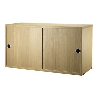 String Furniture String System Schrankelement eiche