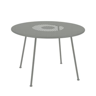 Lorette Runder Tisch / Ø 110 cm - Metall-Lochblech - Fermob en