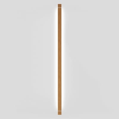 Pivot LED Wandleuchte / Deckenleuchte - L 159 cm - Fabbian braun/metall en metall