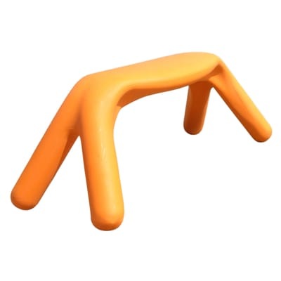 Atlas Bank - Slide orange en plastikmaterial