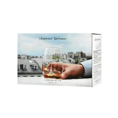 L'Exploreur Verre à spiritueux / 2er-Set Gläser - L'Atelier du Vin transparent en glas