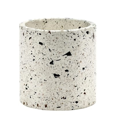 Terrazzo Topf / Ø 18 cm - Serax weiß en stein
