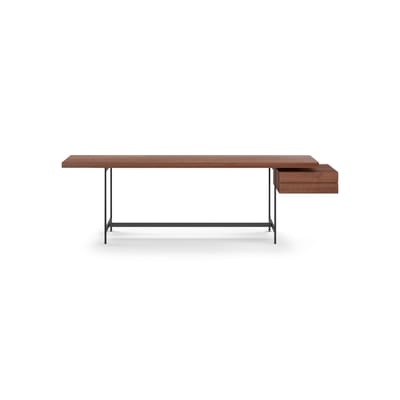 Lochness Schreibtisch / Piero Lissoni, 2015 - 158 x 70 cm / Schubladen rechts - Cappellini holz natur en holz