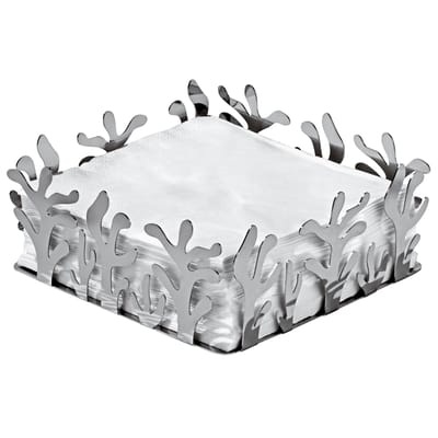 Alessi-Mediterraneo Serviettenhalter, Edelstahl