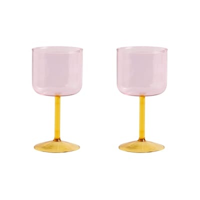 Tint Weinglas / 2er-Set - Hay rosa en glas