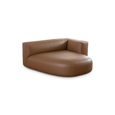 Litos Sofa / Leder ? 158 x 148 cm - Cappellini braun en leder
