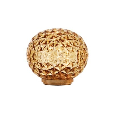 Kartell Mini Planet LED-Tischleuchte, gelb