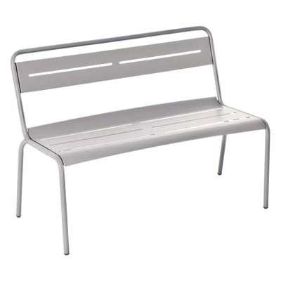 Star Bank / L 118 cm - Metall - Emu grau en metall