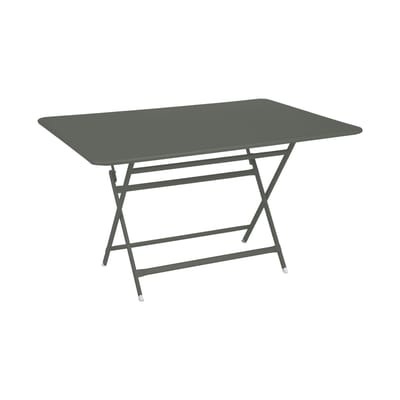 Caractère Klapptisch / 128 x 90 cm - 6 Personen / Metall - Fermob grün en metall