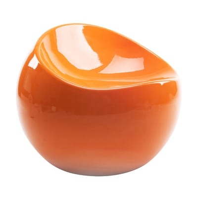 Sitzkissen für Kinder Baby ball chair plastikmaterial orange Exklusiv bei Made in Design - XL Boom orange en plastikmaterial