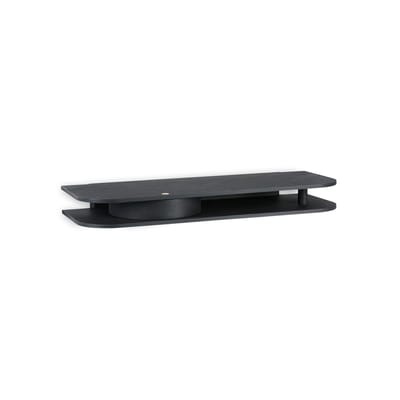 Valet Console murale / Schreibtisch - Runde Schublade / L 92 x Tiefe 35 cm - Northern holz natur en holz