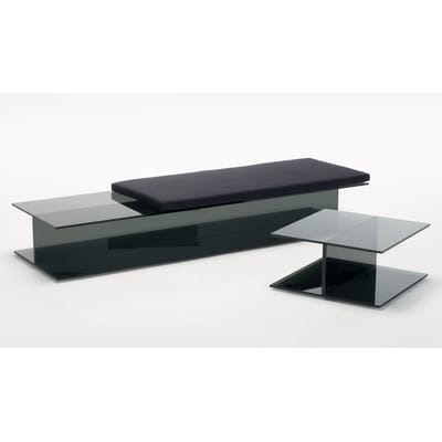 Kissen textil schwarz für Bank und Liege I-Beam - Glas Italia schwarz en textil