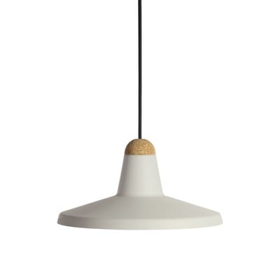 Tao Pendelleuchte / Ø 30 cm - Metall & Kork - EASY LIGHT by Carpyen  grau en metall