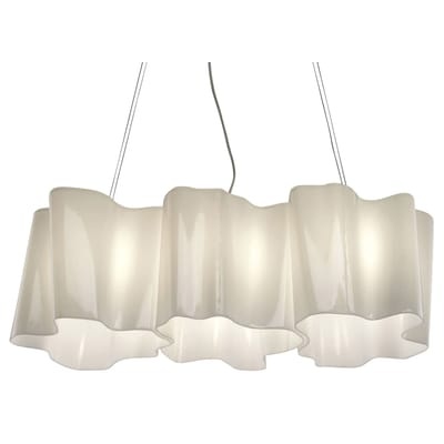 Artemide Logico Hängelampe 3fl Länge 100 cm weiß