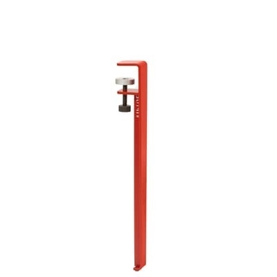 Fuß metall rot mit Schraub-Befestigung / H 43 cm - Um Couchtische & Bänke zu gestalten - TIPTOE en