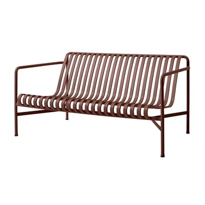 Palissade Lounge Sofa / L 139 cm - R & E Bouroullec - Hay rot en metall
