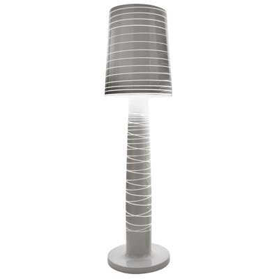 Lady Jane Outdoor Stehleuchte - Serralunga grau en plastikmaterial