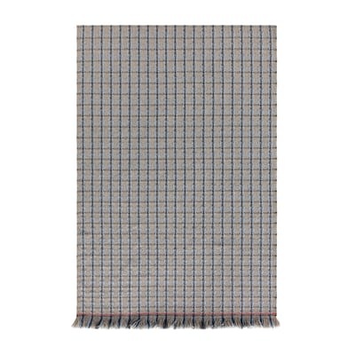 Garden Layers Teppich / 90 x 200 cm - Gan blau/grau en textil