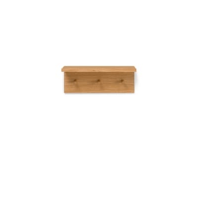 Place Small Wandgarderobe / Regal - L 105 cm - Ferm Living holz natur en holz
