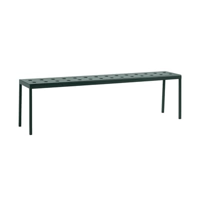 Balcony Bank / L 165 cm - Stahl - Hay grün en metall