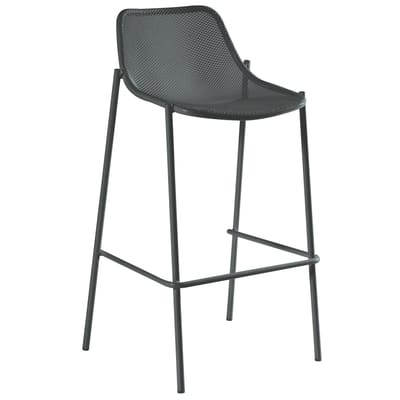 Round Hochstuhl - Emu metall en metall