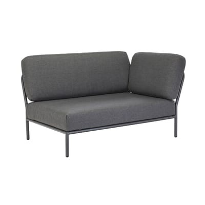 Level Sofa modulierbar / Eckmodul rechts - Stoffbezug - Houe grau en textil