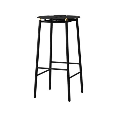 Novo Barhocker / H 75 cm - Metall - AYTM schwarz en metall