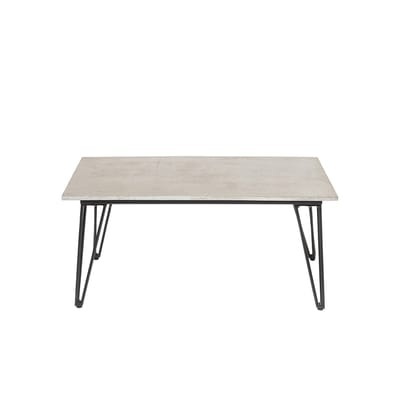 Bloomingville-Couchtisch 60x90cm H42cm, Grau Beton