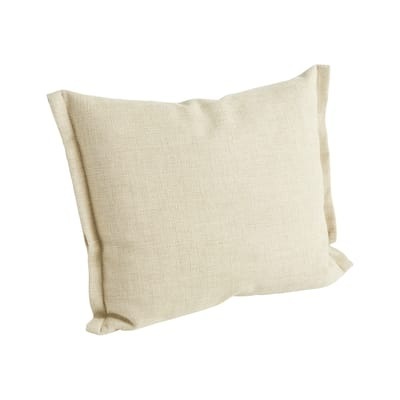 Plica Structure Kissen / 60 x 55 cm - Hay weiß en textil
