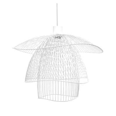 Forestier Papillon S Pendelleuchte 56 cm weiß