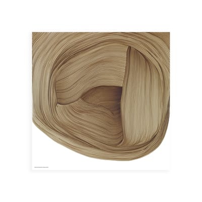 Ronan Bouroullec - Drawing 5 Poster / 67,5 x 67,5 cm - The Wrong Shop braun en papierfaser
