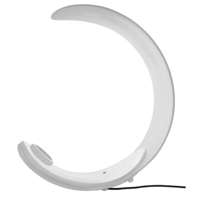 Curl Tischleuchte LED / Lichttemperatur, -farbe und -intensität variabel - Luceplan weiß en metall