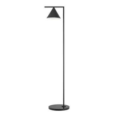 Flos - Stehleuchte CAPTAIN FLINT - Metall - anthrazit - 32/37.3/153.7 cm