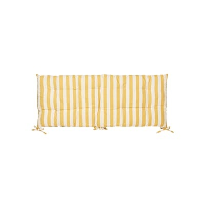 Coussin pour banc Franca textil gelb / B 100 x T 42 cm - BROSTE COPENHAGEN gelb en textil