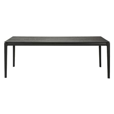 Bok rechteckiger Tisch / Eiche massiv - 240 x 100 cm / 10 Personen - Ethnicraft schwarz en holz