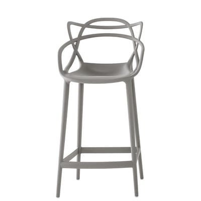 Kartell-Masters Hocker 65cm, Grau
