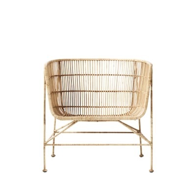 Cuun Sessel / Rattan - House Doctor holz natur en faser