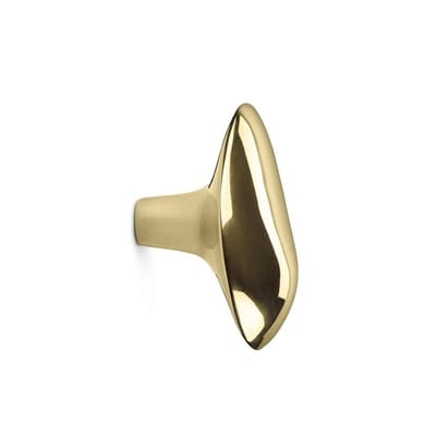 Chanterelle Wandhaken / Griff - Metall - Ferm Living gold/metall en metall