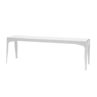 Y Bank lackierter Stahl - L 140 cm - Tolix weiß en metall