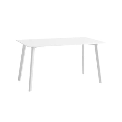 Copenhague CPH DEUX 210 rechteckiger Tisch / 140 x 75 cm - Hay weiß en holz