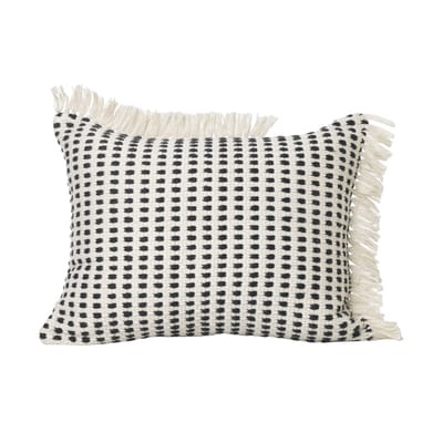 Way Outdoor-Kissen / 70 x 50 cm - Plastikflaschen-Recycling - Ferm Living blau en textil