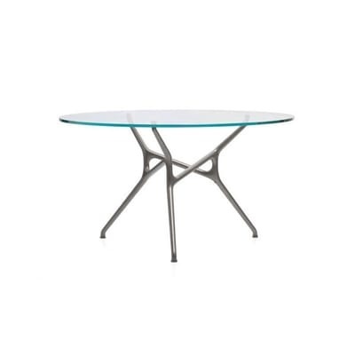 Branch Runder Tisch / Jakob Wagner, 2012 - Ø 130 cm - Glas - Cappellini transparent en glas