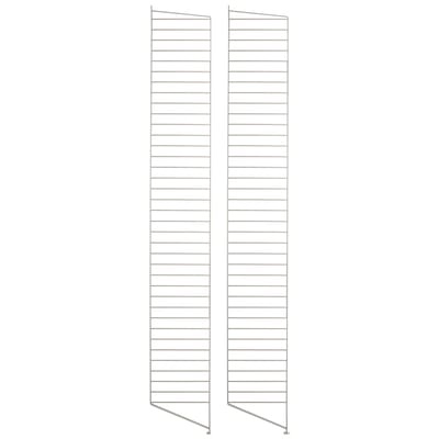 String® System Seitenelement / H 200 x T 30 cm - 2er-Set - String Furniture beige en metall