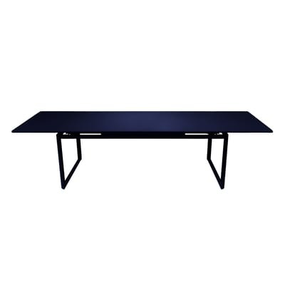 Biarritz Ausziehtisch / L 200 bis 300 cm - Fermob blau en metall