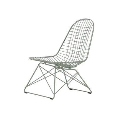 Wire Chair LKR Lounge-Sessel / Charles & Ray Eames, 1951 - Vitra grün en metall