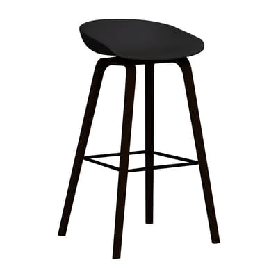 About a stool AAS 32 Barhocker - Hay schwarz en plastikmaterial