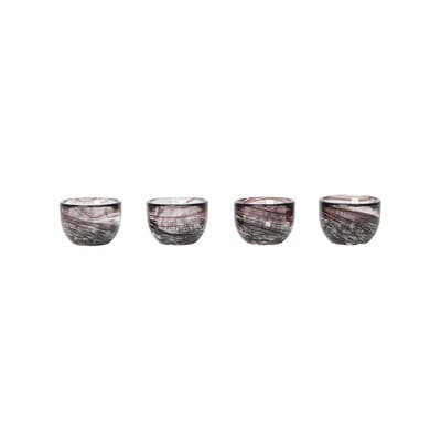 Tinta Eierbecher / 4er-Set - Glas - Ferm Living braun en glas